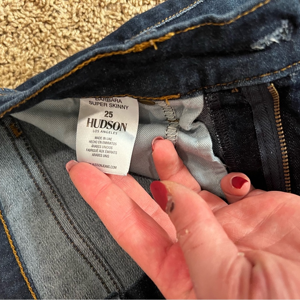 Hudson high waisted jeans